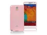 Galaxy Note 3 Case [Thin Slim Case] Flexible [Lightweight] Shock Absorbing [Drop Protection] TPU Bumper Case Goospery® Pearl Jelly Cover for Samsung Galaxy Note