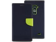 LG G Flex Case 6.0 [Two Tone Wallet Case] Card Holders [Drop Protection Shock Aborption] Inner TPU Case [PU Saffiano Leather] Cash Slot [Flip Stand] GOOSPE