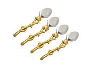 Elegance Golden Vine Collection Spoons Set of 4