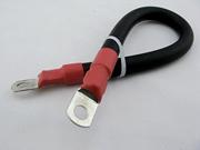 10 FT Wind Solar Battery Cable Flexible Parallel Red 2 0 AWG 3 8 Lugs