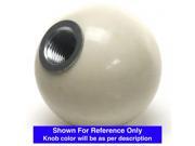 American Shifter Company ASCSNX6764 Blue Whale Tail Ivory Shift Knob with 16mm x 1.5 Insert Gear shift transmission