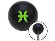 American Shifter Company ASCSNX1591480 Green Pisces Black Shift Knob fits ford manual 6 speed cool transmission zodiac celestial astrology zodiac