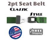 safeTboy Seat Belt New 1012627 1928 47 Ford 2pt Retro Green Certified Seat Belt approved street certified