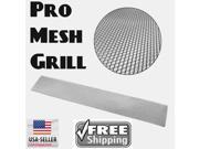 AutoLoc Power Accessories GRILL MESH BLACK 625903 2014 Honda Civic Pro Mesh Black Grill Insert perforated heat treated grilles new