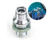 Zirgo High Performance Cooling Products GHT172808 AC Bulkhead Fitting with Jam Nut 6 AN fits aeroquip parts