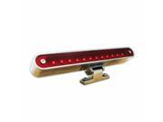 AutoLoc Power Accessories ADX4608 Billet LED 3rd Brake Light with Turn Signal 12