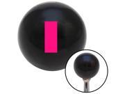 American Shifter Company ASCSNX87140 Pink Officer 01 2n Lt. and 1d Lt. Black Shift Knob with M16 x 1.5 Insert