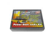 AutoLoc Power Accessories 171920 Deluxe Universal Central Power Door Lock Unlock Kit w 5 Wire Actuators Plug n