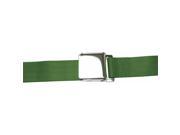 AutoLoc Power Accessories 187993 2 Point Retractable Airplane Buckle Army Green Seat Belt 1 Belt 12