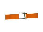 AutoLoc Power Accessories 188303 3 Point Retractable Airplane Buckle Orange Seat Belt 1 Belt 12