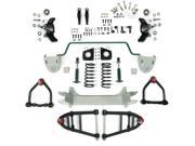 Helix Suspension Brakes and Steering HEXIFS1062405SBK2DROP Mustang II 2 IFS Front End kit for 31 59 Chevy Stage 2 Standard Spindle