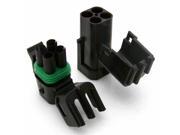 Keep It Clean Wiring Accessories KICWPWC4250412 WeatherProof 4 Wire Square Connector Kit fits Painless