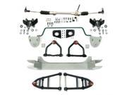Helix Suspension Brakes and Steering HEXIFS1062796SBKMS2 Mustang II 2 IFS Kit for early Plymouth Manual Steering 1 2 in Drop fits QA1