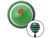 American Shifter Company ASCSNX106060 Red Sexy Girl Green Stripe Shift Knob with M16 x 1.5 Insert bbs 9 inch dirt