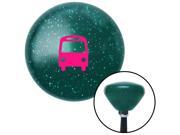 Pink Bus Green Retro Metal Flake Shift Knob with M16 x 1.5 Insert 1934 painless premium performance strip boot oe cover billard automatic stick leather weighted