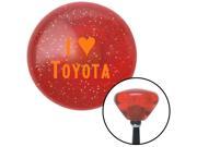 Orange I 3 for TOYOTA Orange Retro Metal Flake Shift Knob with M16 x 1.5 Insert strip handle decoration pool solid shift boot leather resin top metric rod hot p