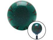 American Shifter Company ASCSN11009 Green Flame Custom Shift Knob Translucent with Metal Flake