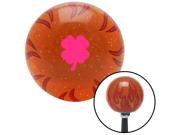 Pink Clover Orange Flame Metal Flake Shift Knob fits 1957 buick fairlane monaro 1948 chevrolet 1950 cadillac model a ford 1934 ford 1949 buick 1958 buick 1959 m