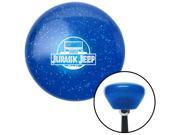 White Jurassic Jeep Blue Retro Metal Flake Shift Knob with M16 x 1.5 Insert ltr rod solid style knob leather automatic pull decoration rack boot stick aftermark