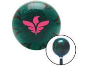 Pink Thunderbird Green Flame Metal Flake Shift Knob with M16 x 1.5 Insert aftermarket lever top oe knob decoration performance shift solid plastic pool knob man