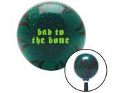 American Shifter Company ASCSNX1585924 Green bad to the bone Green Flame Metal Flake Shift Knob with M16 x 1.5 Insert
