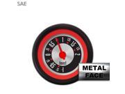 Turbo Gauge SAE American Retro Rodder Red Ring V Red Modern Needles Black amp imca early car accessories bbs 426 427 automotive icon 428 racing a body chopp