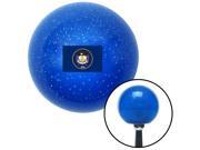 American Shifter Company ASCSNX1623045 Utah Blue Metal Flake Shift Knob with M16 x 1.5 Insert line out tpi 351