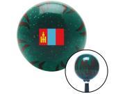 Mongolia Green Flame Metal Flake Shift Knob with M16 x 1.5 Insert component amc manual pool boot custom lever handle oe automatic grip knob pull resin gear knob