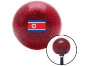 North Korea Red Metal Flake Shift Knob with M16 x 1.5 Insert socal accessory rzr oem custom boot premium cover style strip hot solid shift stick leather shift s