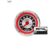 Tachometer Gauge with emblem - American Retro Rodder Red Ring IIII, Red Modern 409 911 bbc model t circle track project gasser go kart wrecker auto flathead spr Tachometer Gauge with emblem - American Retro Rodder Red Ring IIII, Red Modern 409 911 bbc model t circle track project gasser go kart wrecker auto flathead spr