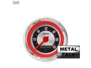 Assembled Speedometer Gauge American Retro Rodder Red Ring Face Red Modern jdm 510 mg tc classic spyder matchless 671 early sprint car 18 degree racing mgb