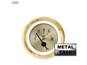 Oil Pressure Gauge SAE American Classic Gold VI Black Classic Needles parts uconnect 428 427 streetrod model t car accessories mgb bbs imca early modified pr