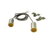 KIC Wiring 12617 Yellow Amber 1 1 8 LED Bed Roll Taillight and Turn Signals Kit Pair