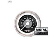 Tachometer Gauge with emblem American Classic Black III White Classic Needles racing icon jdm go kart early bbs matchess backup component uconnect 427 a body