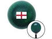 England Green Metal Flake Shift Knob with M16 x 1.5 Insert project bbc rack knob leather plastic hot metric stick weighted pull shift style grip gear solid afte