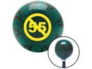 Yellow Can t Drive 55 Green Flame Metal Flake Shift Knob with M16 x 1.5 Insert hot shift resin knob lever performance boot gear cover lever grip rack knobs weig