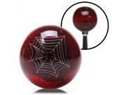 American Shifter Company ASCSN09004 Red Spider Custom Shift Knob Translucent with Metal Flake