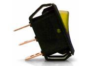 KIC Wiring 10887 Illuminated Rocker Switch 4 Yellow 25a 12v
