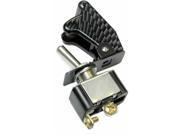 KIC Wiring 10922 Race Toggle Switch With Safety Cover Carbon Fiber