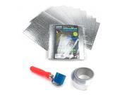 Zirgo High Performance Cooling Products 315386 UltraMat Heat Sound Barrier 10 Sheet ProKit Thermal Seam Tape Roller Reduces Road Noise Reflects Heat In