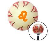 American Shifter Company ASCSNX1614227 Orange Leo Ivory Flame Shift Knob fits celestial astrology zodiac gearhead grip American Shifter Company ASCSNX1614227 Orange Leo Ivory Flame Shift Knob fits celestial astrology zodiac gearhead grip