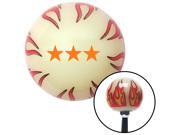 American Shifter Company ASCSNX1538930 Orange Lieutenant General Ivory Flame Shift Knob with M16 x 1.5 Insert chopper American Shifter Company ASCSNX1538930 Orange Lieutenant General Ivory Flame Shift Knob with M16 x 1.5 Insert chopper