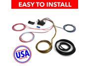 USA Wire Harness SM232114 18 CIRCUIT UNIVERSAL WIRE HARNESS Rat Dodge Chopped packard go kart ford mustang