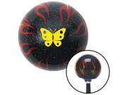 American Shifter Company ASCSNX1615040 Yellow Classic Butterfly Black Flame Metal Flake Shift Knob pet vet cute fluffy American Shifter Company ASCSNX1615040 Yellow Classic Butterfly Black Flame Metal Flake Shift Knob pet vet cute fluffy