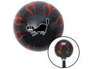 American Shifter Company ASCSNX1547335 Cat Scary Black Flame Metal Flake Shift Knob with M16 x 1.5 Insert 956 427 tpi American Shifter Company ASCSNX1547335 Cat Scary Black Flame Metal Flake Shift Knob with M16 x 1.5 Insert 956 427 tpi