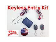 PROTOCOL PERFORMANCE PRODUCTS Keyless Entry 698157 1951 Fits Citroen 15 Keyless Entry System 3 Function fob for kit new remote
