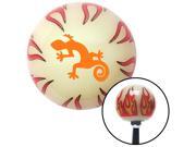 American Shifter Company ASCSNX1538221 Orange Gecko Ivory Flame Shift Knob with M16 x 1.5 Insert chopper accessory 1932 American Shifter Company ASCSNX1538221 Orange Gecko Ivory Flame Shift Knob with M16 x 1.5 Insert chopper accessory 1932