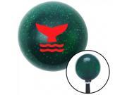 American Shifter Company ASCSNX49394 Red Whale Tail Green Metal Flake Shift Knob with 16mm x 1.5 insert Trans Am Fir