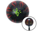 American Shifter Company ASCSNX1543439 Green Treble Clef Black Flame Metal Flake Shift Knob with M16 x 1.5 Insert American Shifter Company ASCSNX1543439 Green Treble Clef Black Flame Metal Flake Shift Knob with M16 x 1.5 Insert