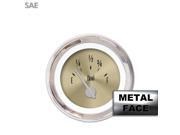 Aurora Instruments GAR13ZEXKABCB Assembled Fuel level Gauge - American Classic Gold Face, Silver Modern socal Aurora Instruments GAR13ZEXKABCB Assembled Fuel level Gauge - American Classic Gold Face, Silver Modern socal